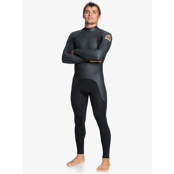 Quiksilver Mens Full Wetsuit 2.5mm Sessions Capsule Glide Skin Back Zip Suit 2XL - Picture 1 of 6